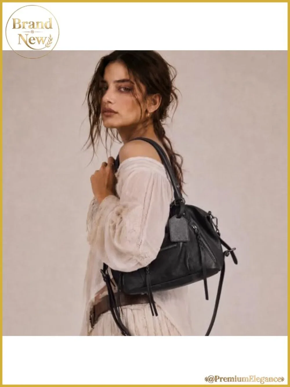 Vegan Leather Tote Bag Hobo Purse Women Shoulder Crossbody Purse